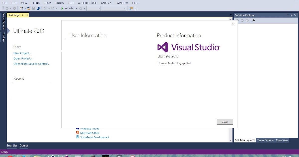 Microsoft Visual Studio Ultimate 2013 buy key
