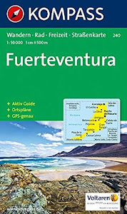 Carta escursionistica n. 240. Spagna. Isole Canarie. Fuerteventura 1:50.000. Adatto a GPS. Digital map. DVD-ROM