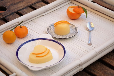 Ricetta budino senza uova agli agrumi per bambini Foto Ricetta budino senza uova agli agrumi per bambini