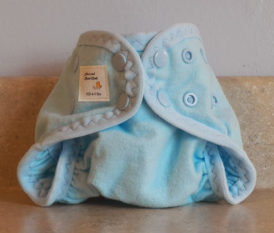 Heather's Green Home Goods Custom Flannel Diaper Cover