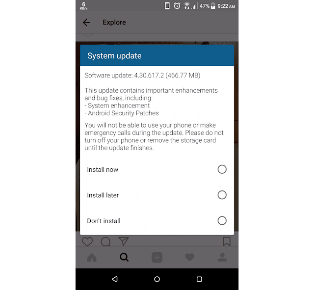 HTC One M9 OTA Update