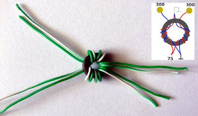 Adaptor de impedanță de bandă largă VHF-UHF - construcție