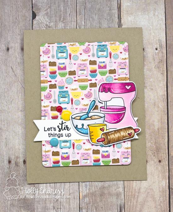 Newton's Nook Designs Let's Stir Things Up Card by Holly Endress