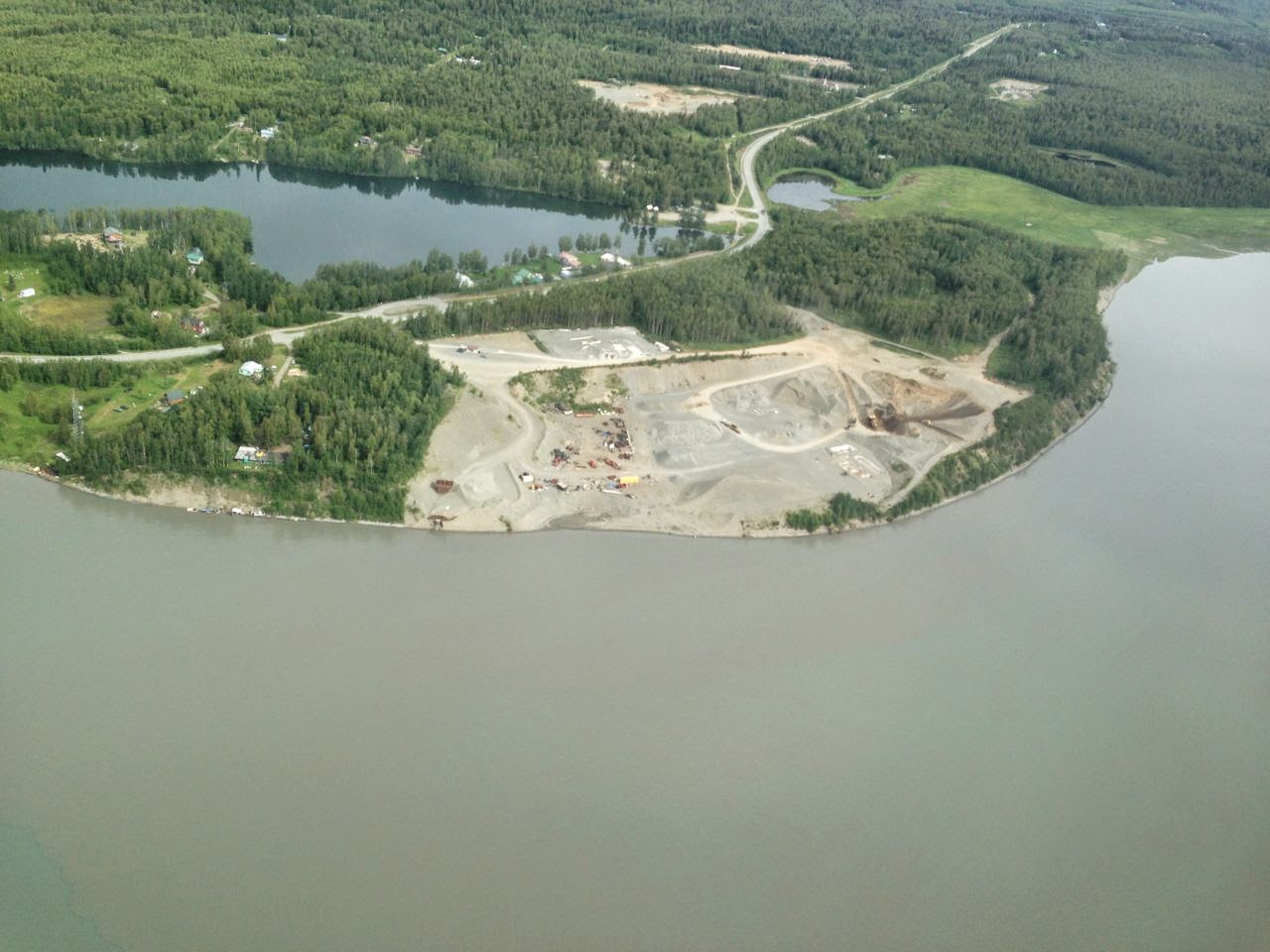Knik Management, LLC A commercial Sand and Gravel Pit in Knik, Alaska
