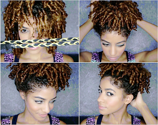 finger coils tutorial natural
