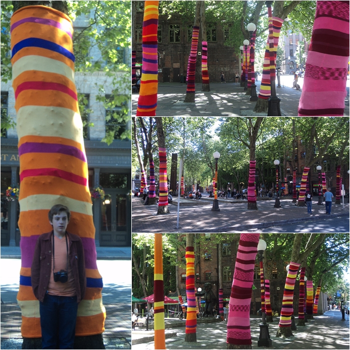 Yarn Bomb Explosion