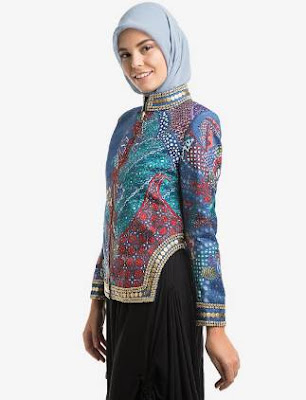 baju batik muslim elegan baju batik muslim elegan