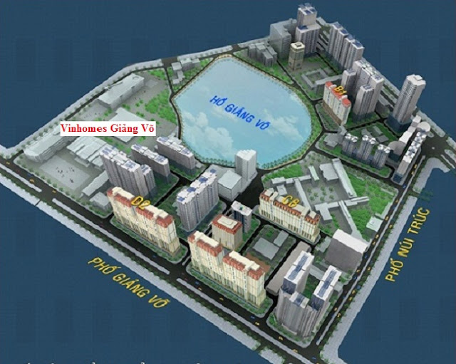 Vị trí Vinhomes Giảng Võ Vị trí Vinhomes Giảng Võ