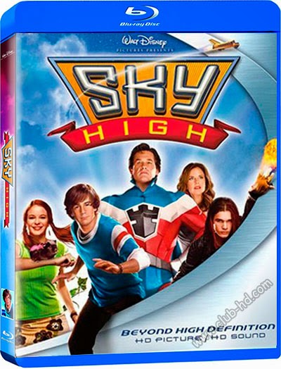 Sky High (2005) 720p BDRip Dual Latino-Inglés [Subt. Esp] (Infantil. Fantástico)