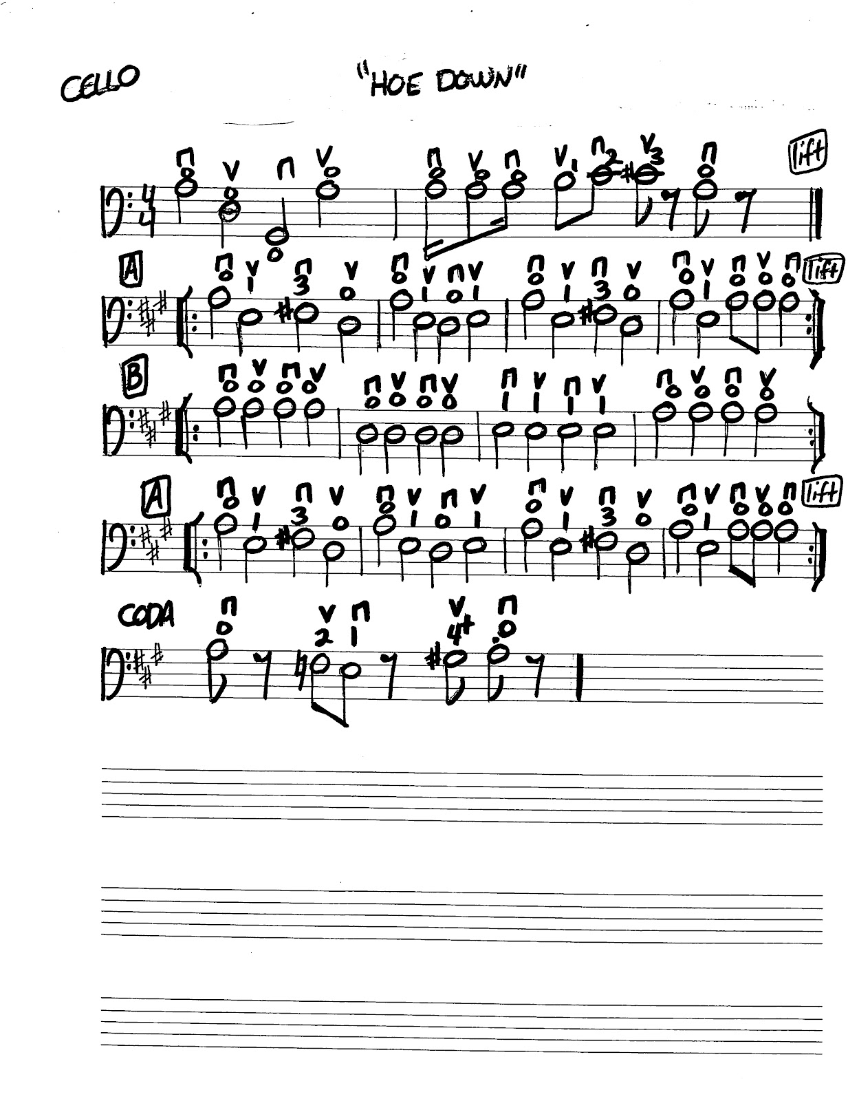 Miss Jacobson's Music: HOEDOWN MUSIC WORKSHEET REVISED