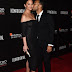 Chrissy Teigen and John Legend show some PDA on the red carpet of the Hamilton Behind The Camera Awards