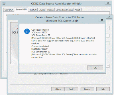 odbc driver for sql server 2000