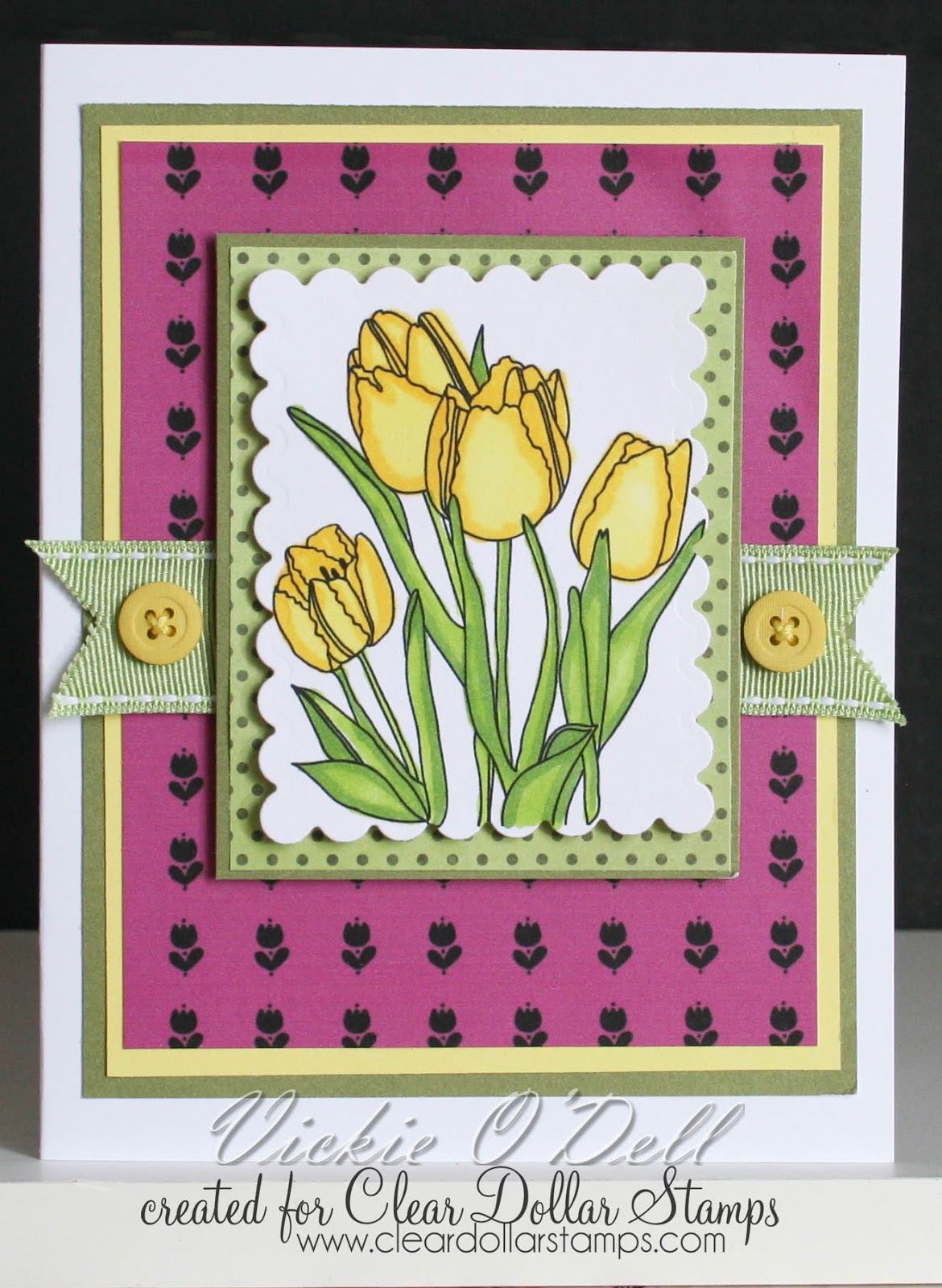 HeARTful Stamper Clear Dollar Stamps April New Release 3 Cards