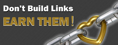 Earning Links vs. Building Links