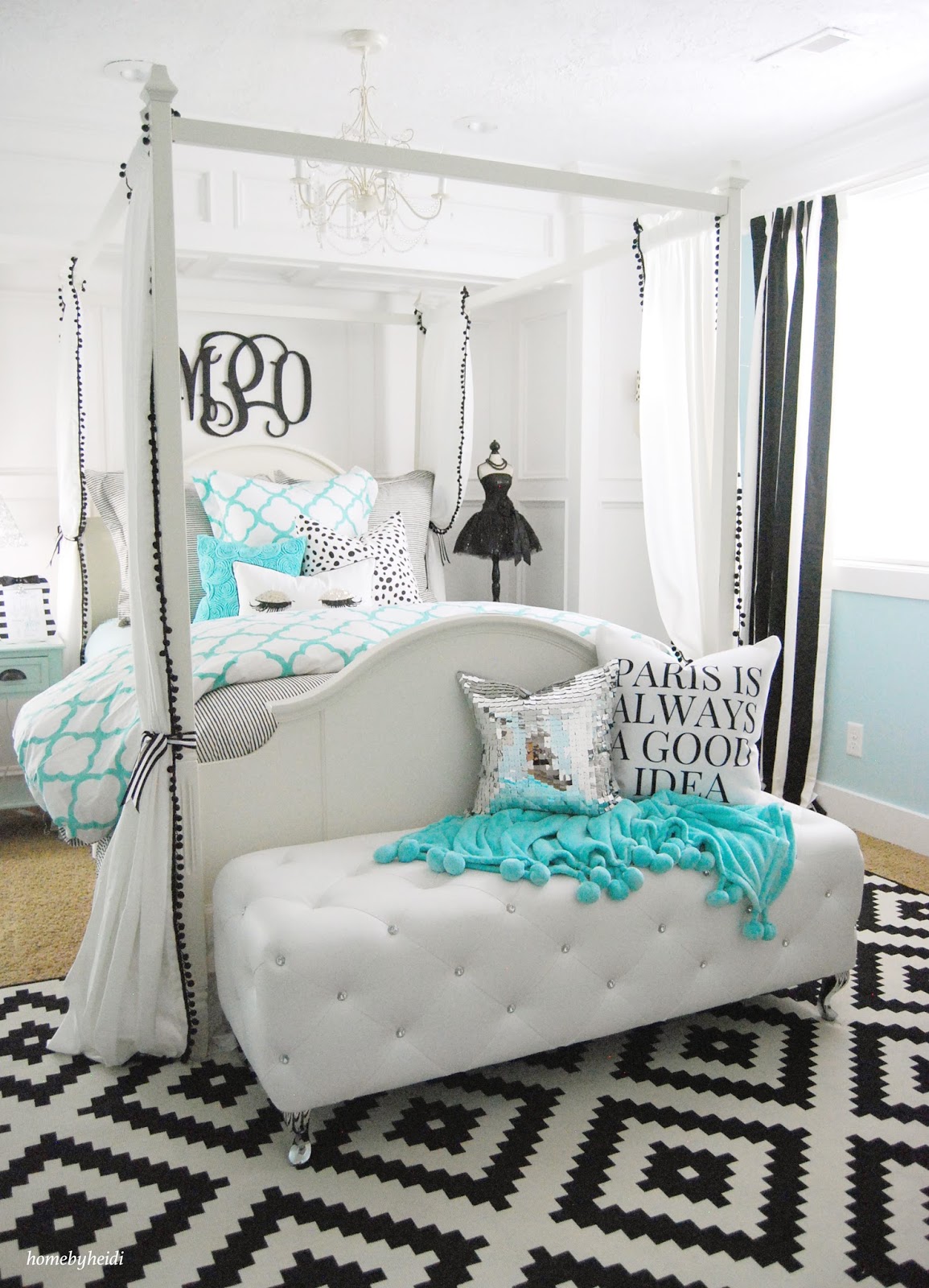 Home By Heidi Tiffany Inspired Bedroom Tiffany Inspired Bedroom
