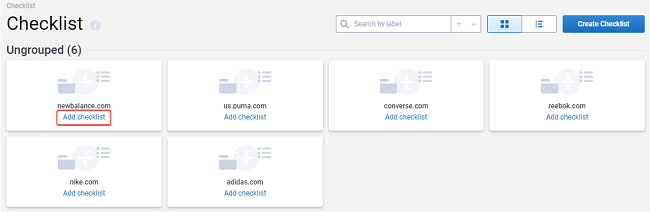How To add Checklist in a Project