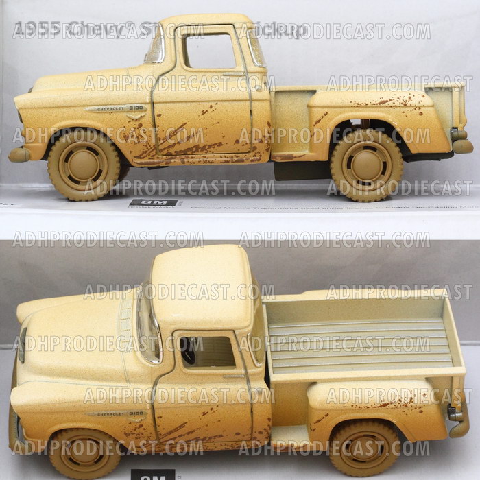 Chevy Stepside Pick-Up 1955 Dirt (White-32K) Chevy Stepside Pick-Up 1955 Dirt (White-32K)