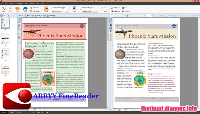 Download ABBYY FineReader 14.0.107.212 Full Cr@ck – Phần mềm chuyển file scan sang văn bản