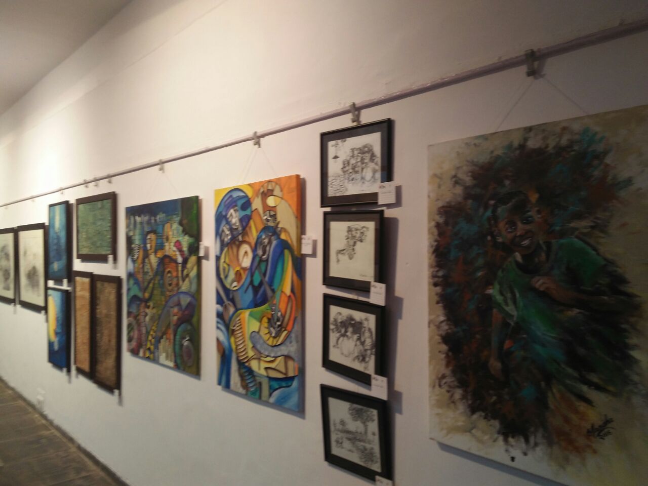 An unending adventure in Art Goa Exhibition....by Manisha Vedpathak