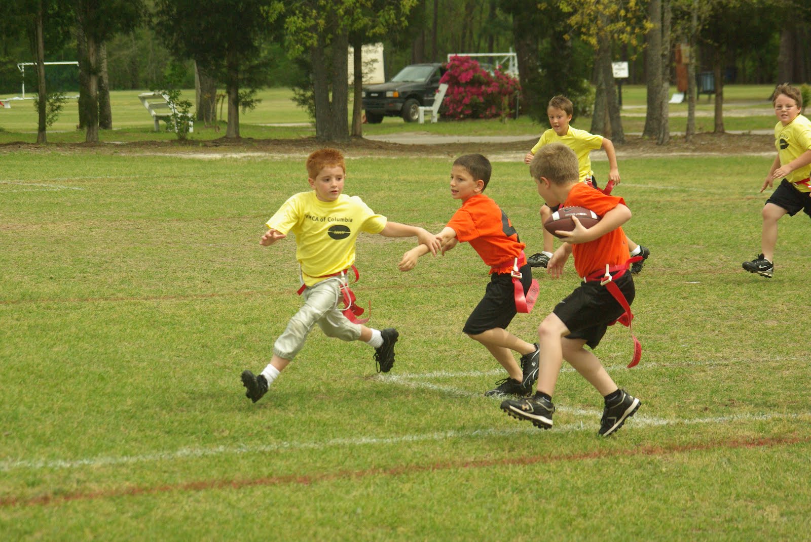 Fast Shutter THE CHIEFS AT YMCA FLAG FOOTBALL 3/31/2012