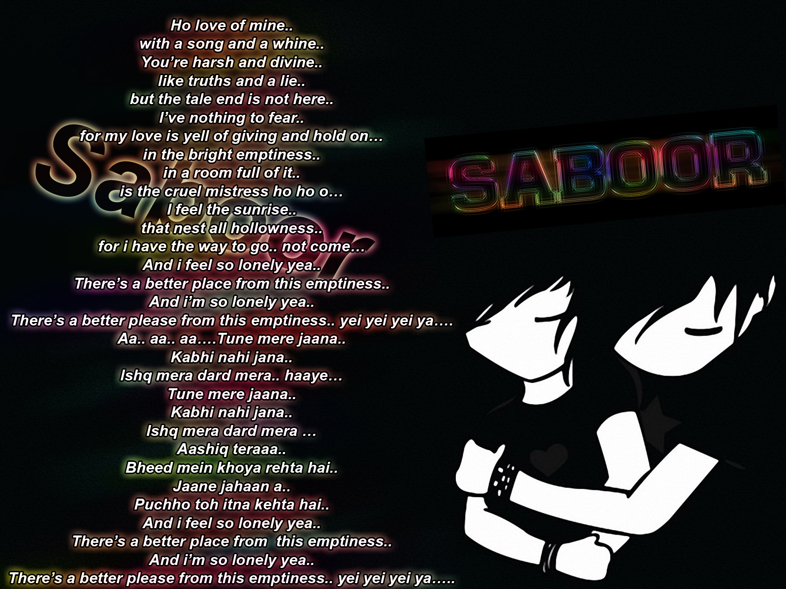 Tu ne na jana Lyrics" English " | True Love Poetry