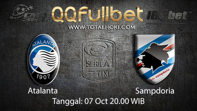 Prediksi Bola Jitu Atalanta vs Sampdoria 07 October 2018 ( Italian Serie A )