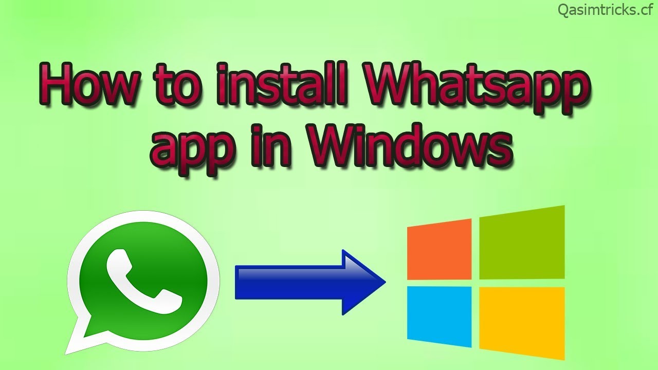 whatsapp installation download