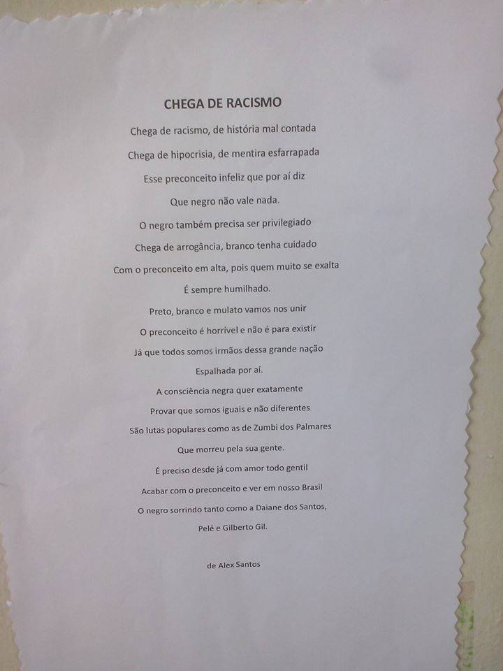 PIBID BIOLOGIA - UNIPAMPA: Mural de Novembro: Consciência negra