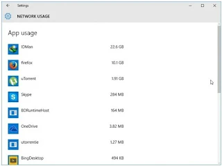 Cara Mengetahui Penggunaan Data di Windows 10