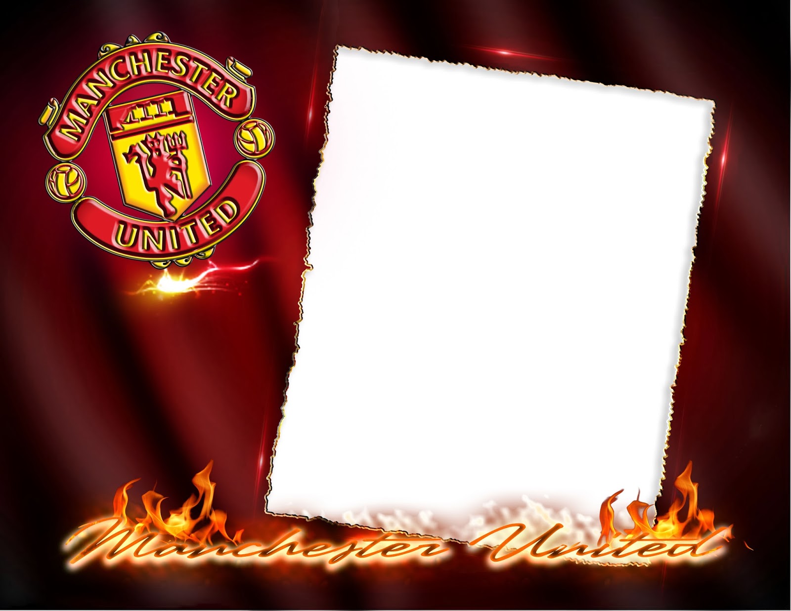 Marco para fotos del Manchester United