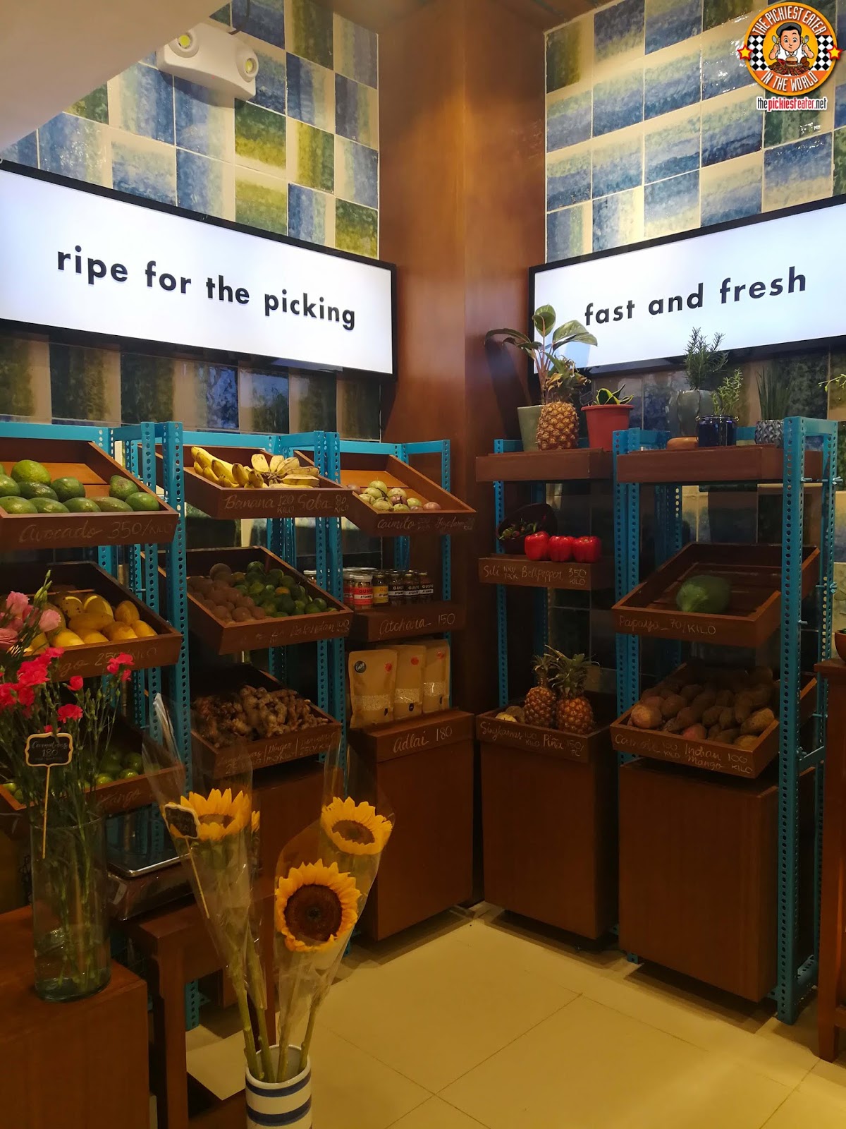 THE PICKIEST EATER IN THE WORLD THE CORNER MARKET FOOD HALL GUSTO