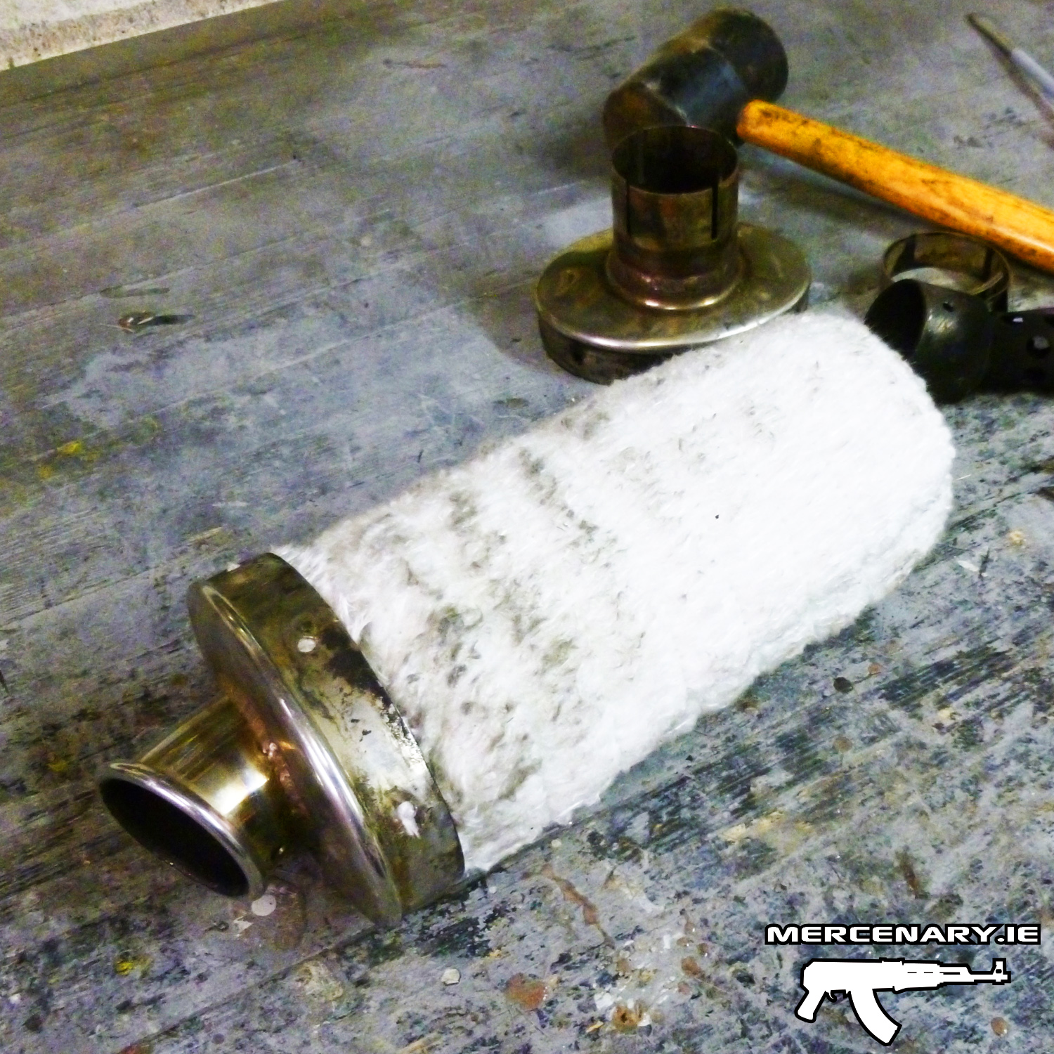 Mercenary Garage The MERCENARY Guide to Repacking Your Exhaust Can