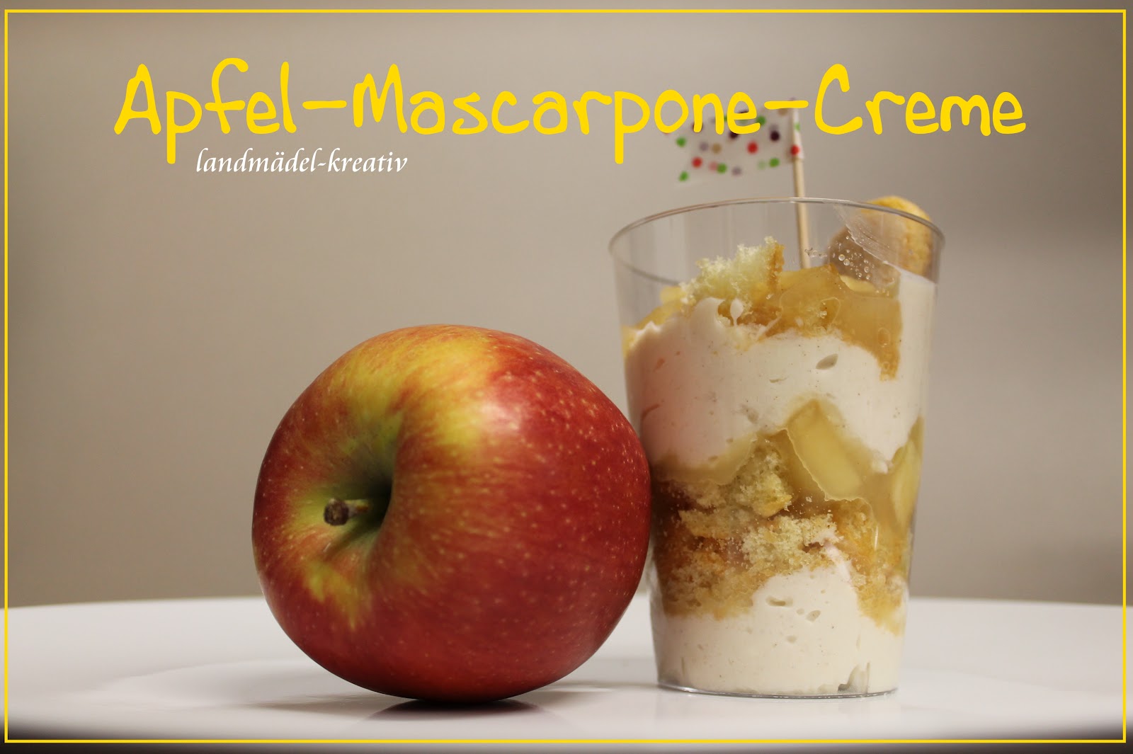Apfel Mascarpone Creme — Rezepte Suchen