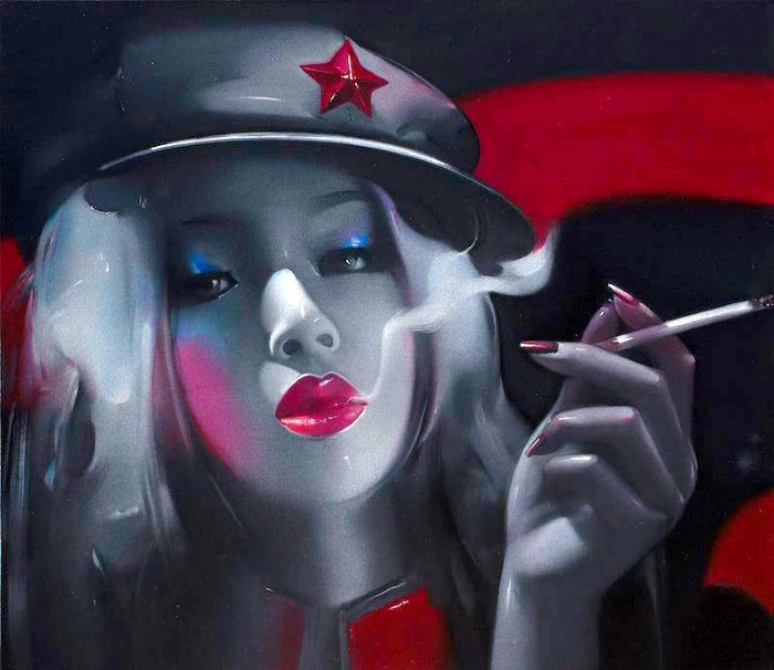 Политический поп-арт. Lv Yanjun Lv Yanjun