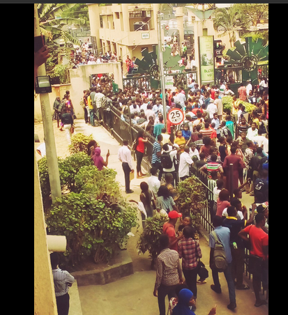 YABATECH Students Run Riot Over Suspicious Death Of a Fellow Student ...