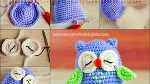 Cómo hacer un búho crochet paso a paso