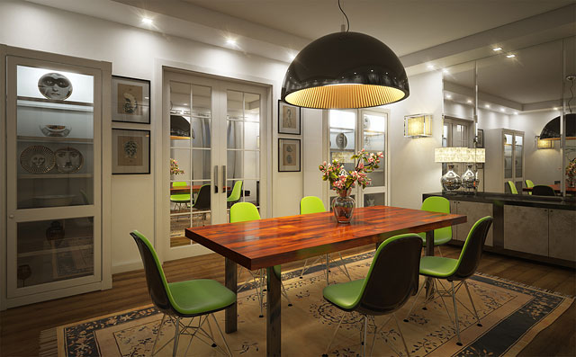 viscorbel contemporary dining room