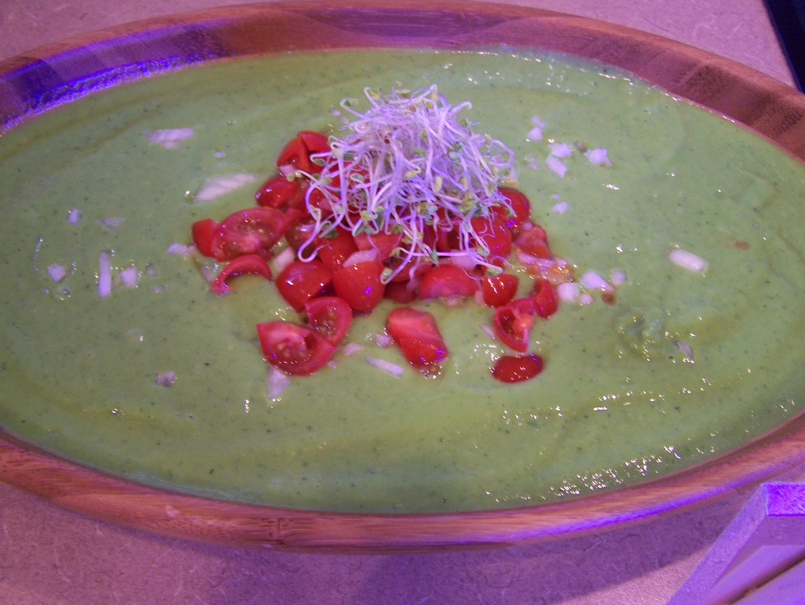 Raw Green Soup