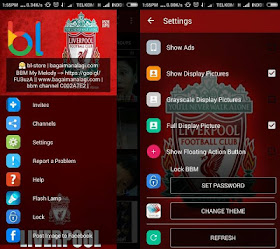 BBM Whatsapp Mod Liverpool V.2.12.0.11 Apk