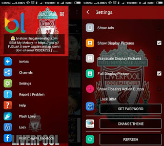 BBM Whatsapp Mod Liverpool V.2.12.0.11 Apk