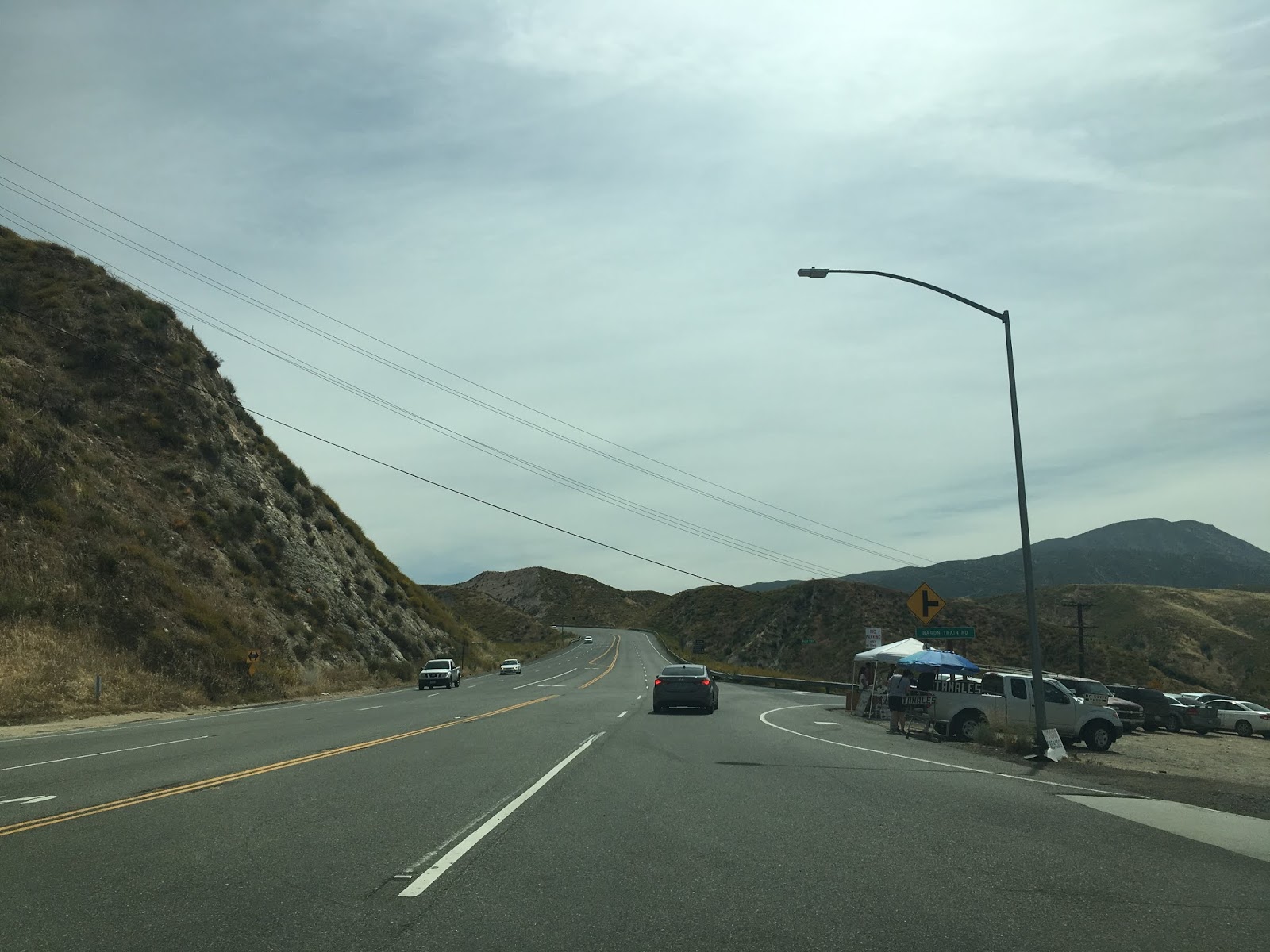 Cajon Pass; Cajon Pass Toll Road, National Old Trails Road, US Route 66/91/395 and Interstate 15