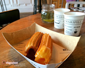 Churros filled with Sweet Filling from La Maripili Churreria