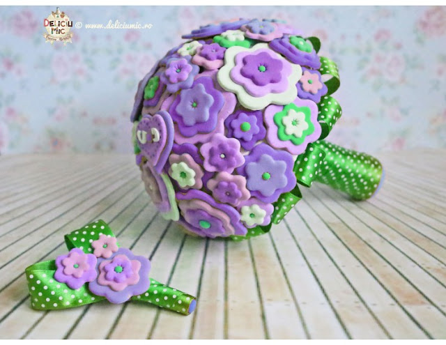 buchet mireasa flori mov buchet mireasă lila violet
