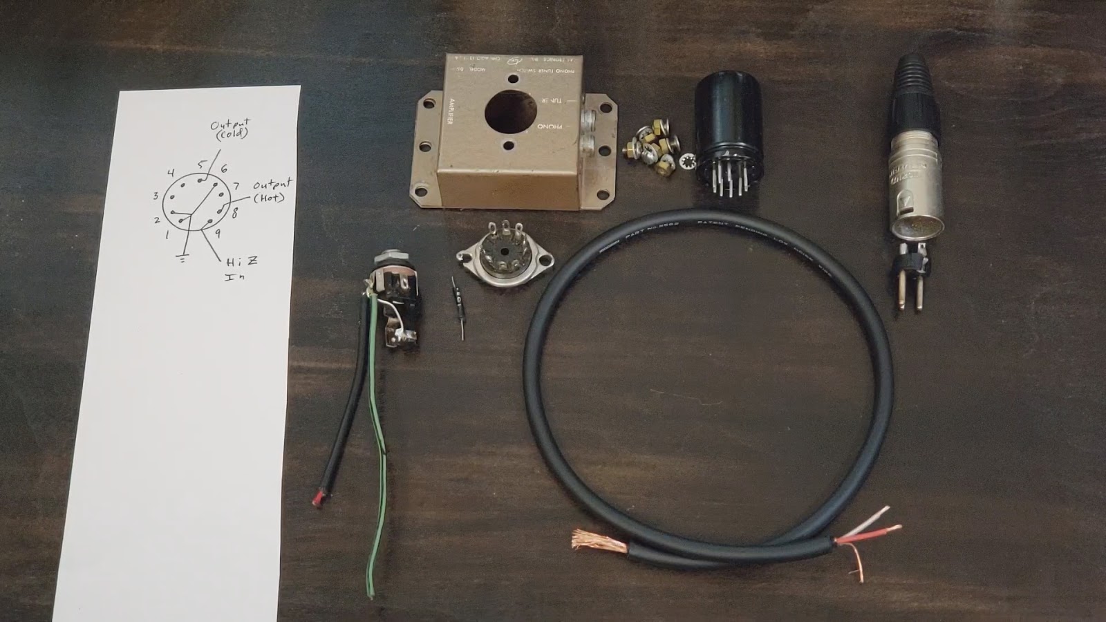 Ribbon Microphones, Mini Guitar Amps, Tascam 4 track Cassette Tape