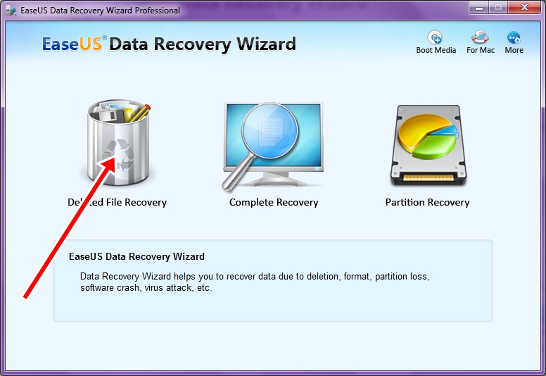 Ease data recovery. Ease data recovery