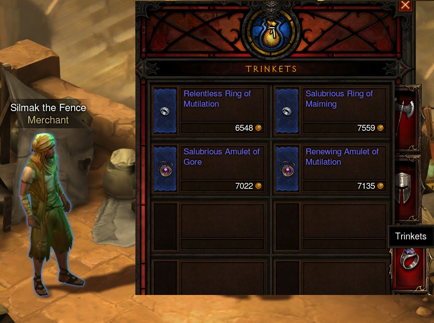 Vile's Golden Auctions Diablo 3 Making Gold