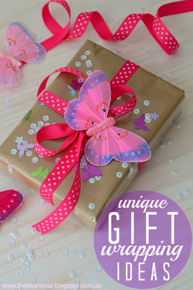the bears four unique gift wrapping ideas