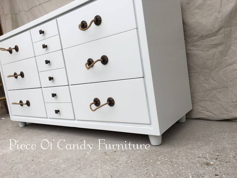 White MCM Dresser....... furniture