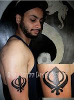 samurai tattoo mehsana on Twitter Khanda tattoo Khanda tattoo design Khanda  tattoo ideas Punjabi tattoo httpstcoeMeHs0Xde0  Twitter