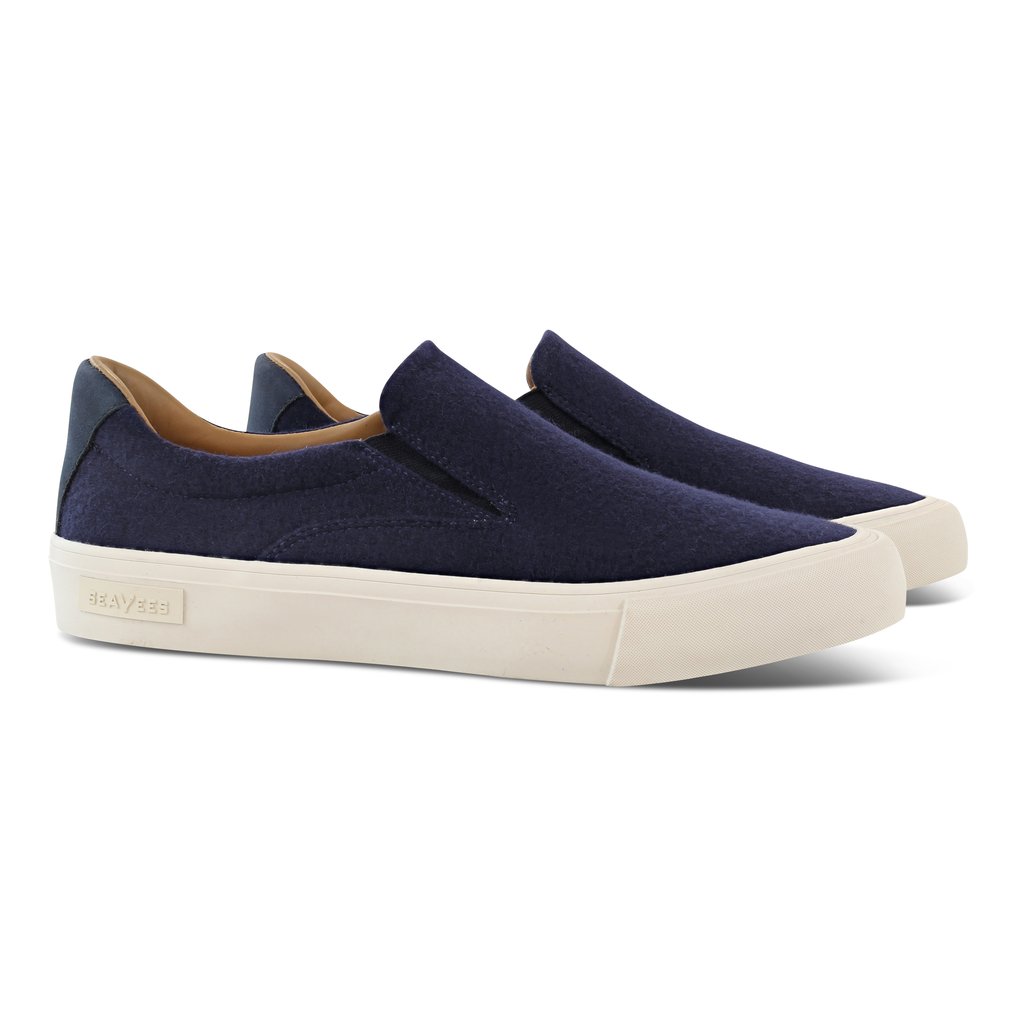 Flannel-Up: Goodlife X Seavees Wool Slip On | SHOEOGRAPHY